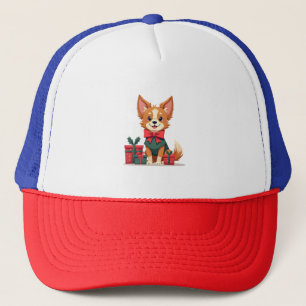 Papillon Festive Bow Trucker Hat