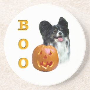Papillon Halloween BOO Coaster