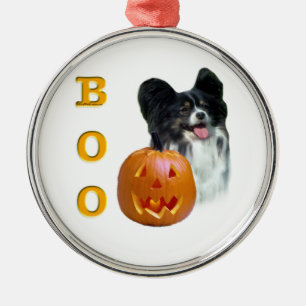 Papillon Halloween BOO Metal Tree Decoration
