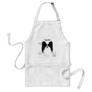 Papillon History Design Standard Apron