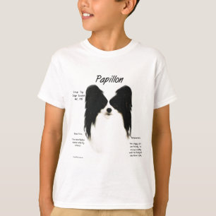 Papillon History Design T-Shirt