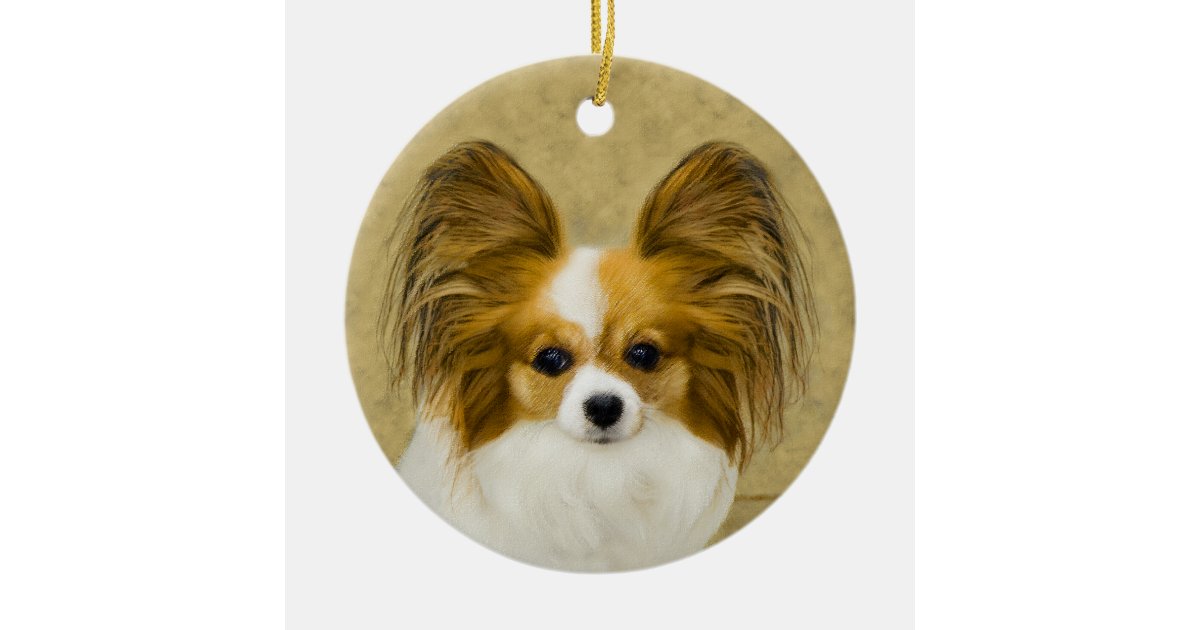Papillon Art Print Creative Dog Portrait For Dog Lovers Papillon Dog Typographic Watercolor Painting Papillon Pet Dog Memorial Wall Art Pet Portraits Art Collectibles