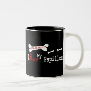Papillon (I Love) Mug