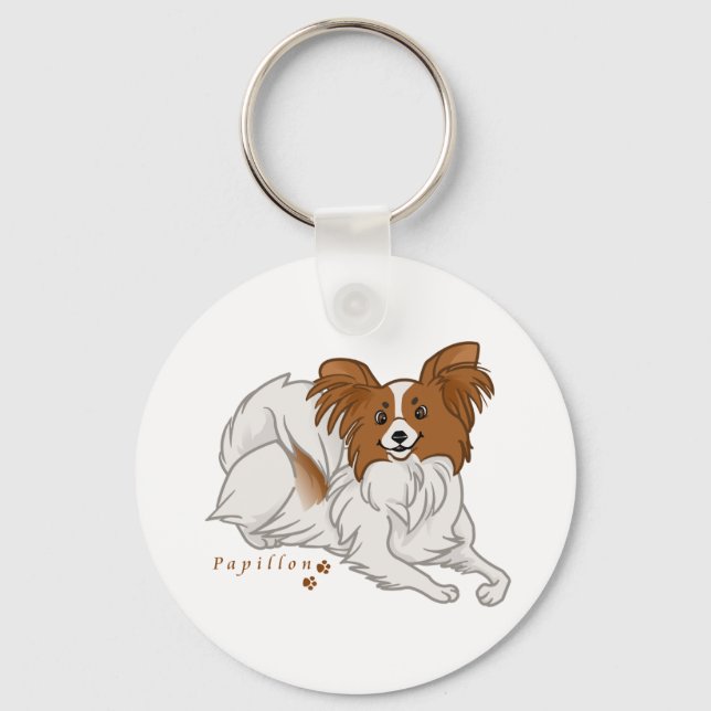 papillon key ring (Front)