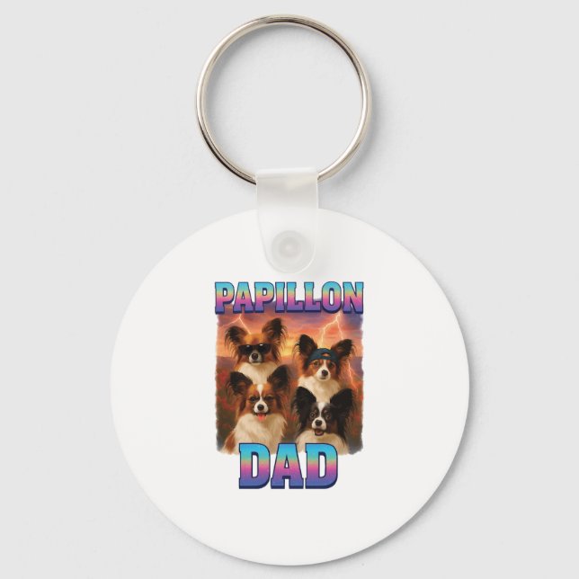 Papillon Key Ring (Front)