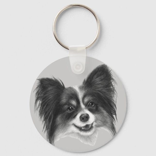 Papillon Key Ring (Front)
