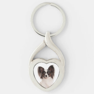 Papillon Keychain