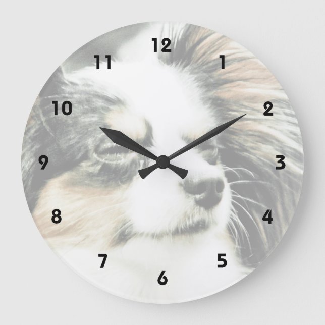 Papillon Large Clock (Front)