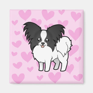 Papillon Love Magnet