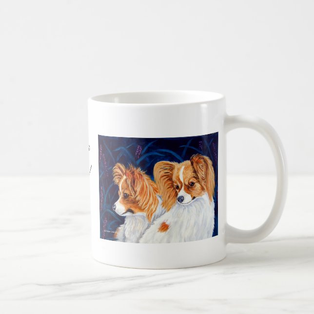 Papillon Mug (Right)