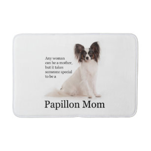 Papillon Mum Bath Mat
