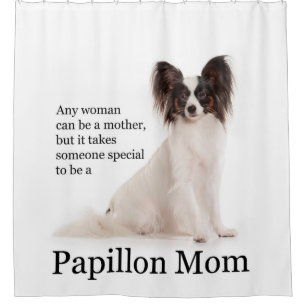 Papillon Mum Shower Curtain