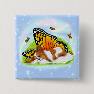 Papillon Mystical Monarch 15 Cm Square Badge
