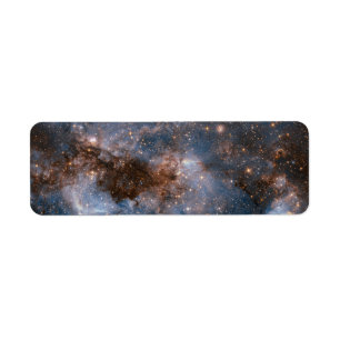 Papillon Nebula Return Address Label