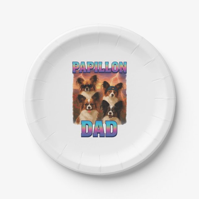 Papillon Paper Plate (Front)