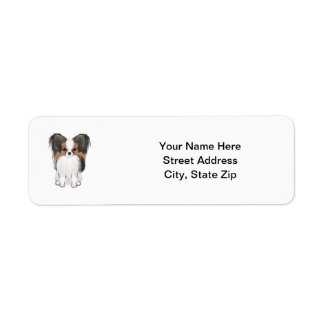 Papillon (picture) return address label