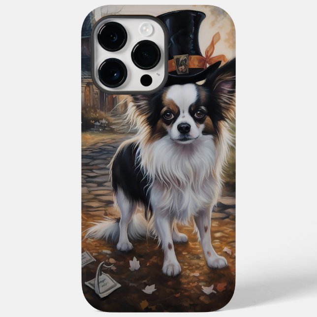 Papillon Pumpkins Halloween Scary  Case-Mate iPhone Case (Back)