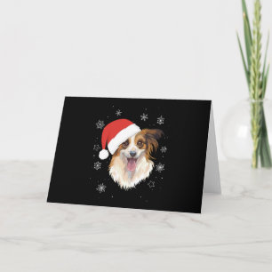Papillon Santa Christmas Kids Boys Girls Gift Card