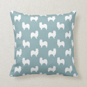 Papillon Silhouettes Pattern Cushion