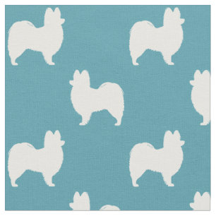 Papillon Silhouettes Pattern Fabric