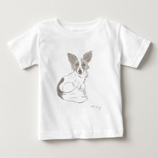 Papillon Sketch Shirts (Front)