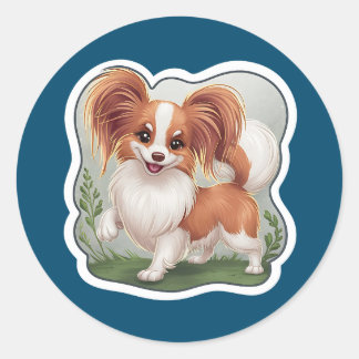 Papillon Sticker