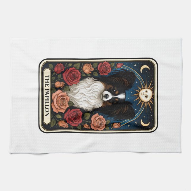 Papillon Tea Towel (Horizontal)