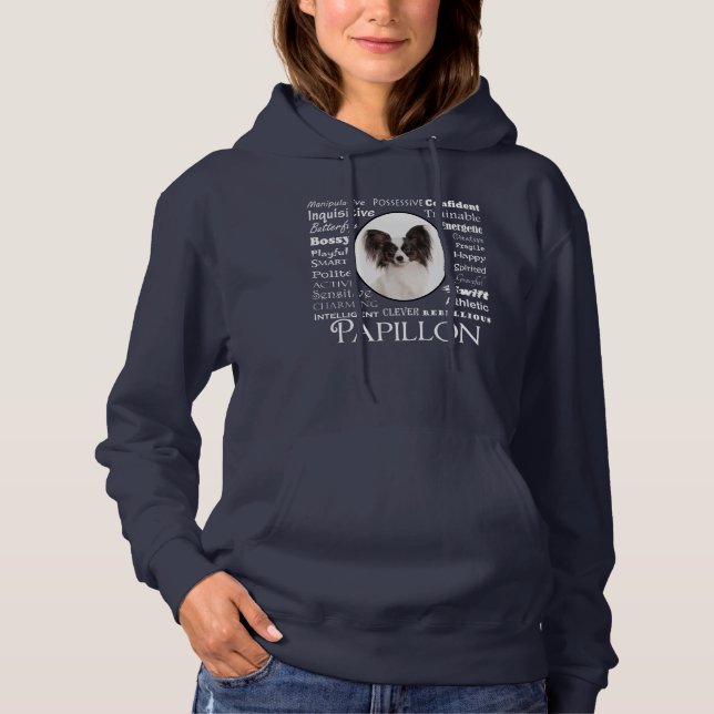 Papillon Traits Hoodie (Front)