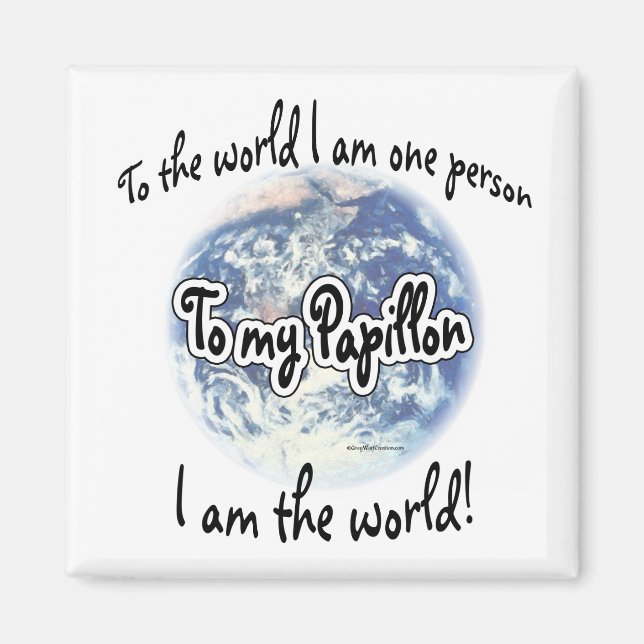 Papillon World 2 - Magnet (Front)