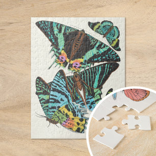 Papillons Emile-Allain Séguy Jigsaw Puzzle