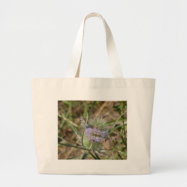 Papillons Large Tote Bag (Front)