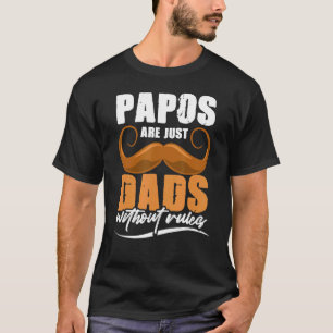 Papo Grandpa Rules Grandfather Fathers Day 1 T-Shirt