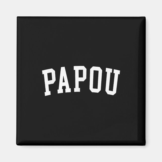 Papou _1  magnet (Front)