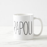 Papou Coffee Mug<br><div class="desc">custom coffee mug for papou</div>