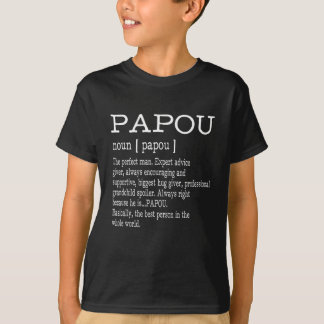 Papou Definition Grandpa Father's Day Gifts - Men T-Shirt