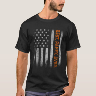Pappy American Flag Father's Day For Pappy From Da T-Shirt