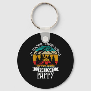 Pappy Camper My Favourite Camping Buddies Call Me Key Ring