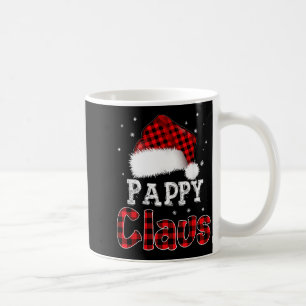 Pappy Claus Christmas Red Plaid Pajama Family Matc Coffee Mug