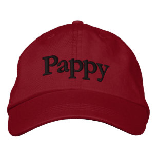 Pappy Embroidered Baseball Cap Hat