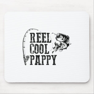 Pappy Fishing Reel Cool Pappy Funny Gift  Mouse Pad