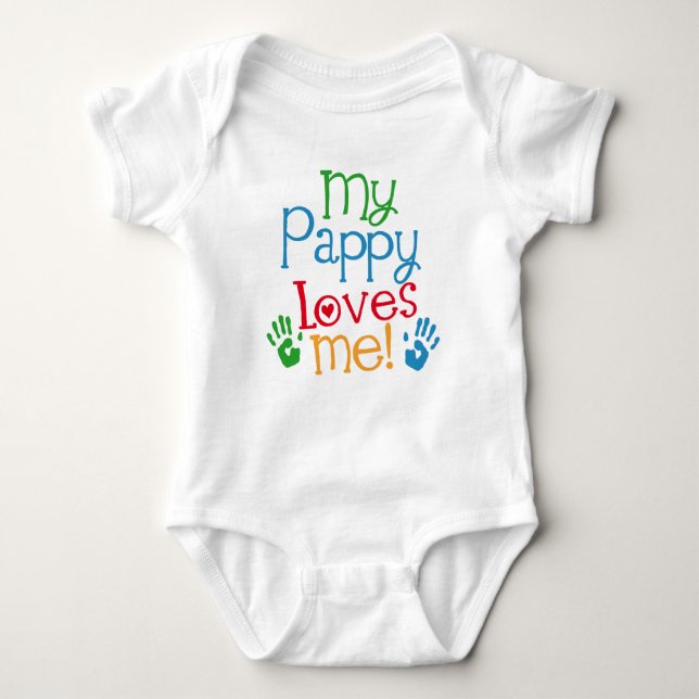 Pappy Love Me Grandson Tshirt (Front)