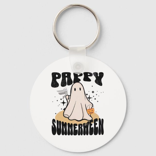 Pappy Summerween Ob Nurse Halloween Ghost With Spe Key Ring (Front)