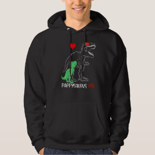 Pappysaurus Daddy Rex Autism Awareness Proud Dad Hoodie