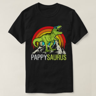 Pappysaurus Dinosaur Grandpa Saurus Father's Day T-Shirt
