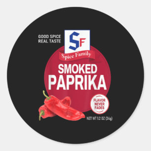 Paprika Sce Group Family Matching Halloween Outfit Classic Round Sticker