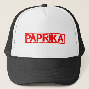 Paprika Stamp Trucker Hat