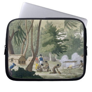 Papu tribe on the Isle of Rawak, plate 20 from 'Le Laptop Sleeve