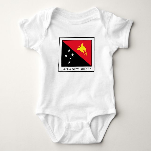 Papua New Guinea Baby Bodysuit (Front)