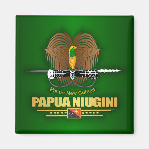 Papua New Guinea COA Magnet