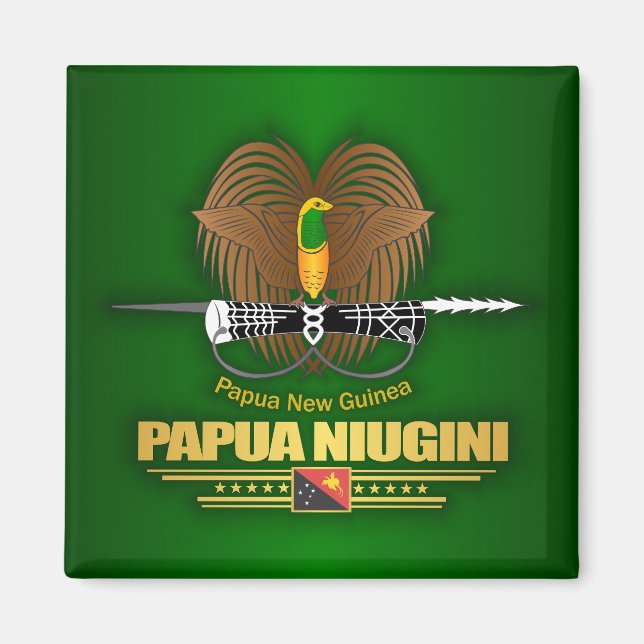 Papua New Guinea COA Magnet (Front)